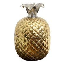 Brass Pineapple Ice Bucket