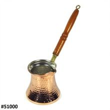 Handmade Copper Turkish Coffee Pot Hammered