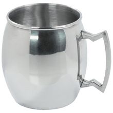 Nickel Plated Silver Beer Mug