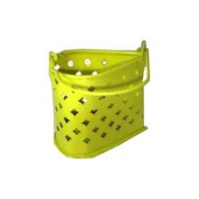 Yellow Bucket Metal Votive