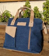 Canvas Messenger Bag