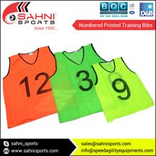 Numbered Printed Training Bibs