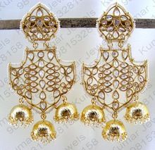 Ethnic Jhumki Multiple Authentic Dangling Earrings