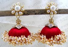 small beaded jhumkis Earring