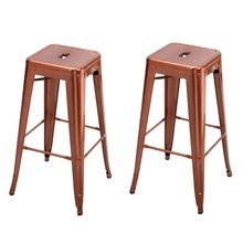 Red powder Coated Bar Stool