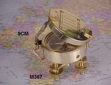 Brass Nautical Compass mirror