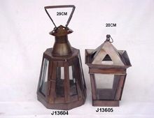 classical Iron Lantern with copper finish