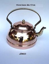 Copper Kettle with pewter lining