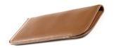 Girls simple stylish brown glasses case