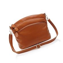 Leather Shoulder Messenger Bag