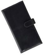 Simple Synthetic Leather Unisex Travel Wallet