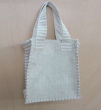 JUTE SHOPPING TOTE BAG