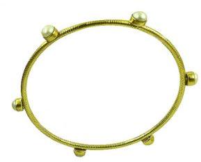 Pearl Gemstone Bangle