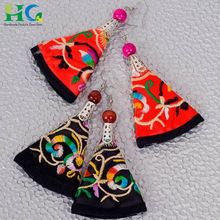 Drop Silk Thread Earring