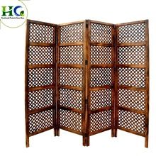 Folding Screen Wood Room Divider