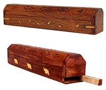 INCENSE COFFIN BOX