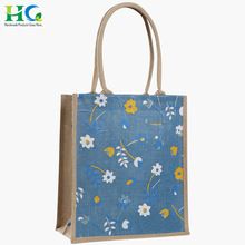 JUTE SHOPPING TOTE BAG