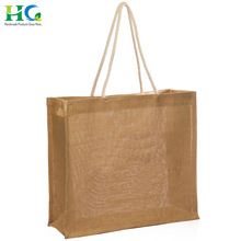 Laminated Natural Jute Shopping Bag