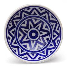 handmade Blue Pottery Bowls