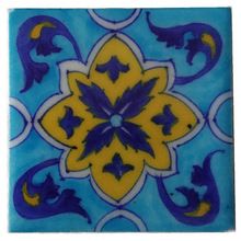 Handmade Jaipur Blue Pottery Tiles
