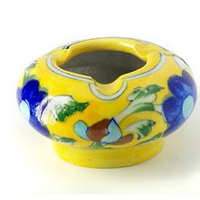 Jaipur Blue Pottery Ceramic Ashtray