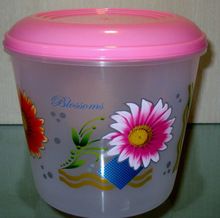 printed Plastic Storage Containers