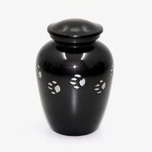 Aluminium Black Metal Cremation Urns