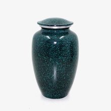 Aluminium Green Designer Cremation Urn