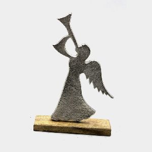 Aluminium Table top Decor Angel Sculpture