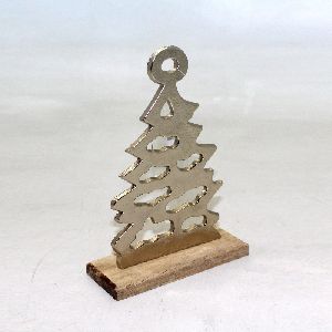 Brass Aluminium Antique X Mas Tree