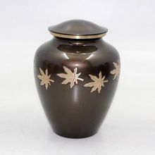 Brown Brass Cremation Urns