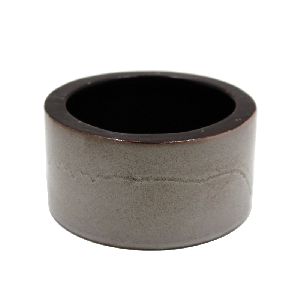 Brown Ceramic Round Small Flower Pot