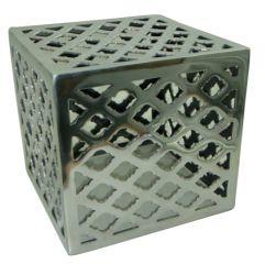 Square Aluminium Metal Stool