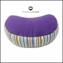 hand-loom fabric Crescent Meditation Cushion