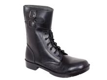 Leather Military Combat Boot
