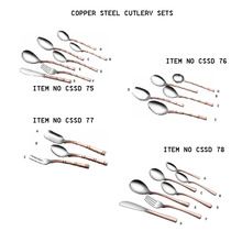 Copper Steel Cutlery Sets