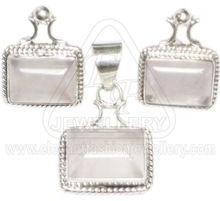 Designer Silver Jewellery Set