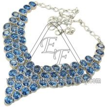 silver necklaces cluster designs
