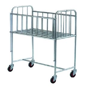 Hospital stainless steel Baby Cot