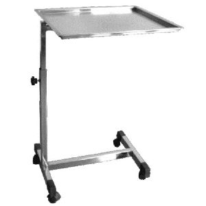 stainless steel Mayo instrument trolley