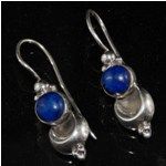 Lapis Lazuli Earring 925 Sterling Silver Jewelry