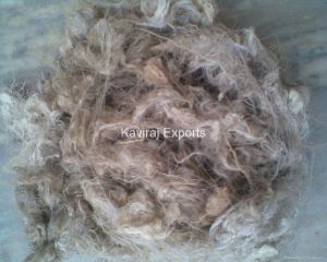 Cotton White Teased Yarn Waste