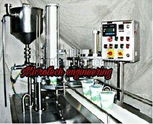 Double Head Automatic Cup Filling Machine