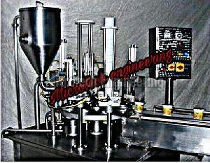 Double Head Automatic Cup Filling Machine