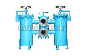 PP Duplex Filter Housing
