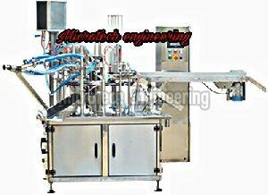 Double Head Automatic Cup Filling Machine