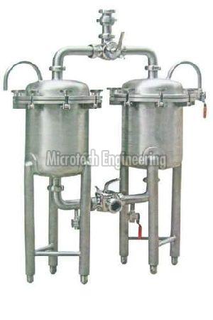 PP Duplex Filter Housing