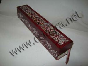 Colored Soapstone Incense Box