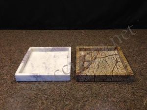 Marble Square Serving Tray