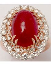 RUBY DIAMOND RING